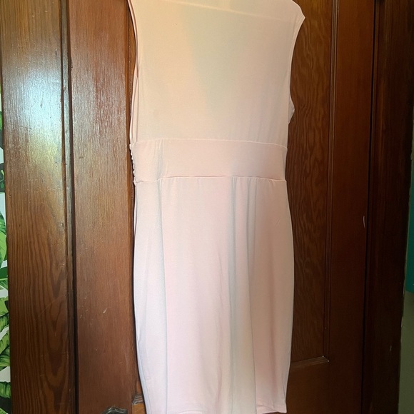 Venus Women’s Blush Pink Midi Dress Size Medium - Picture 4 of 4